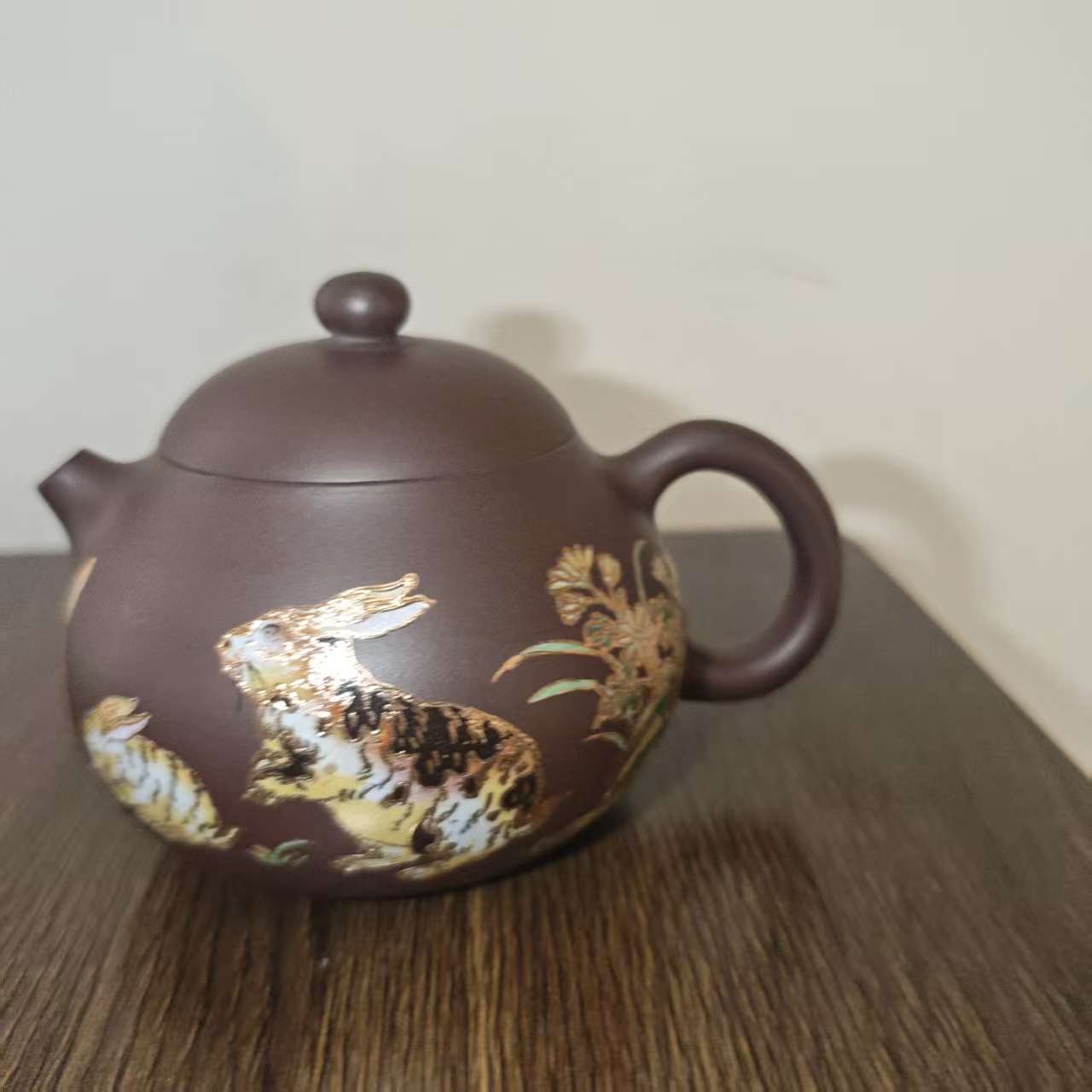 【精品紫砂】-lot005-文旦-老紫泥-王玉娟-200cc