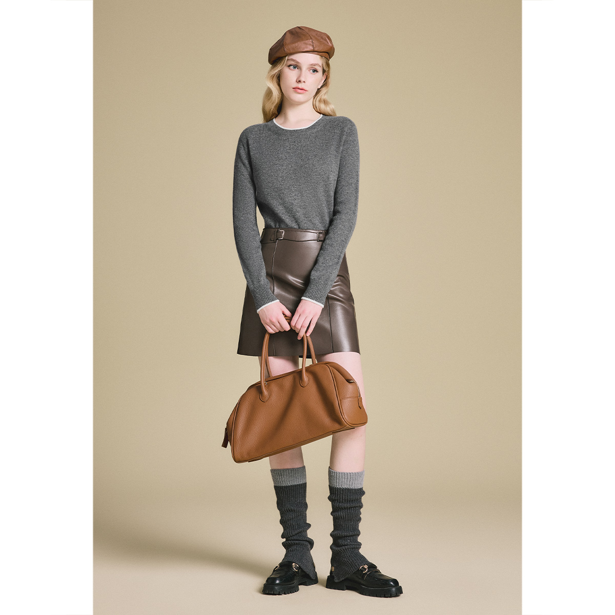 PSALTER/诗篇25年新款100%山羊绒毛针织衫6C65106183