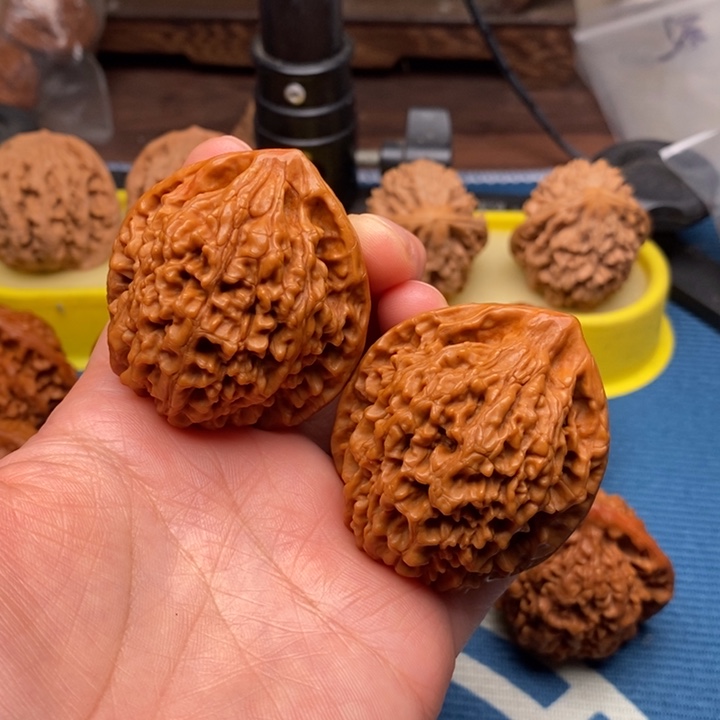 把件文玩核桃官帽