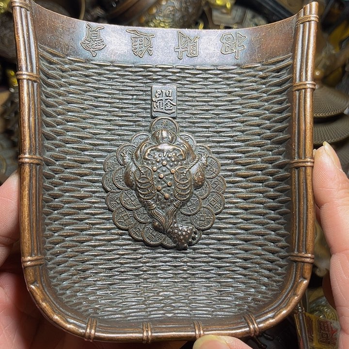 铜器摆件收收藏藏