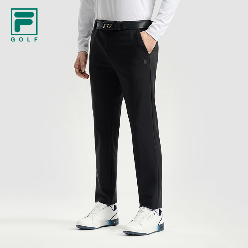 【高弹高尔夫运动裤】Fila/斐乐男裤秋季户外休闲裤长裤A11M545601F