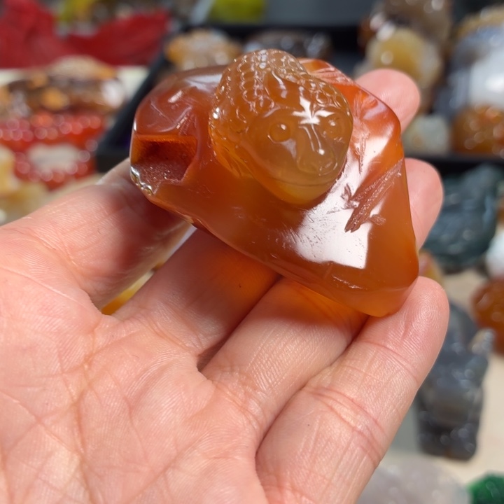 玛瑙/玉髓未镶嵌吊坠(不含链)