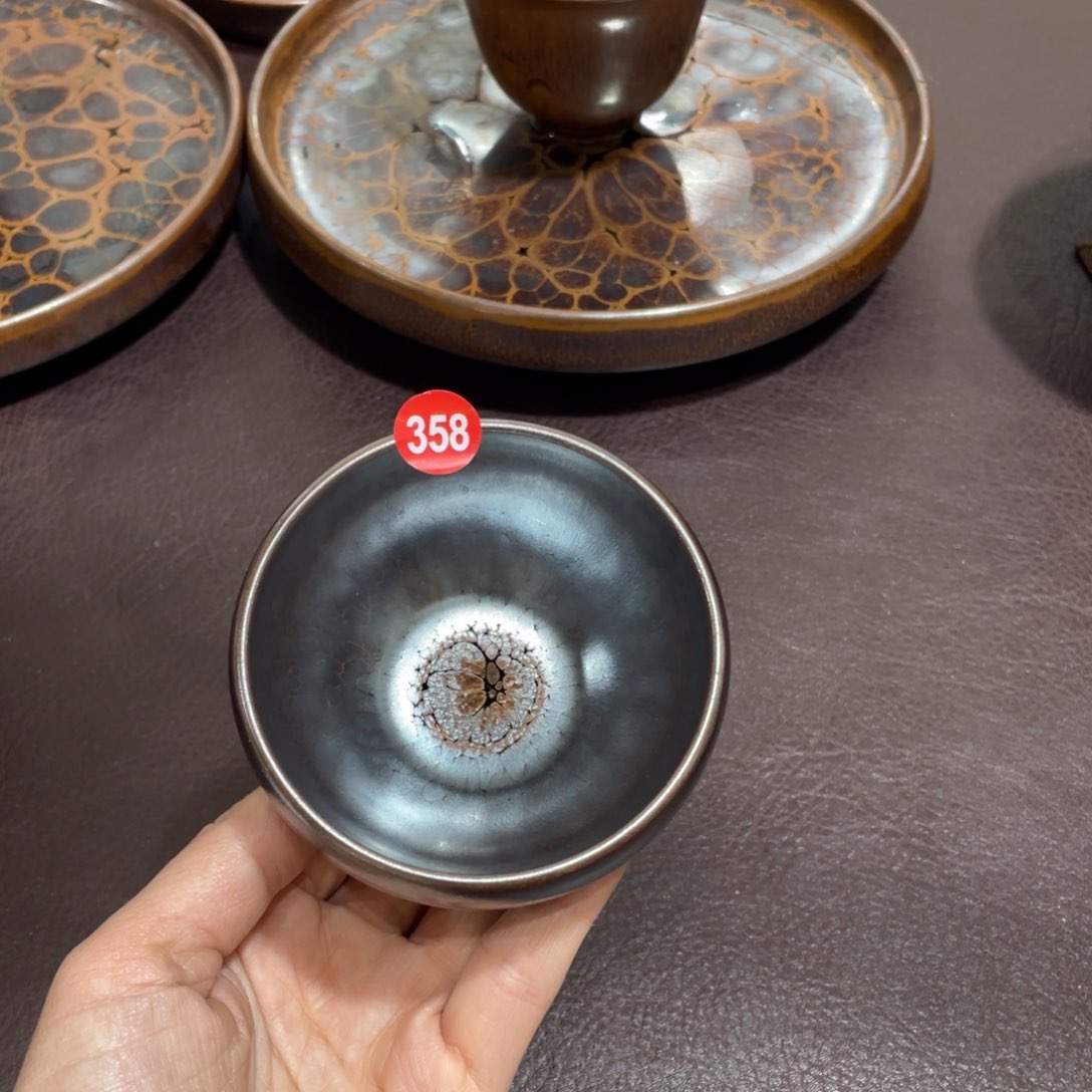 茶盏七***。358 建窑建盏茶盏