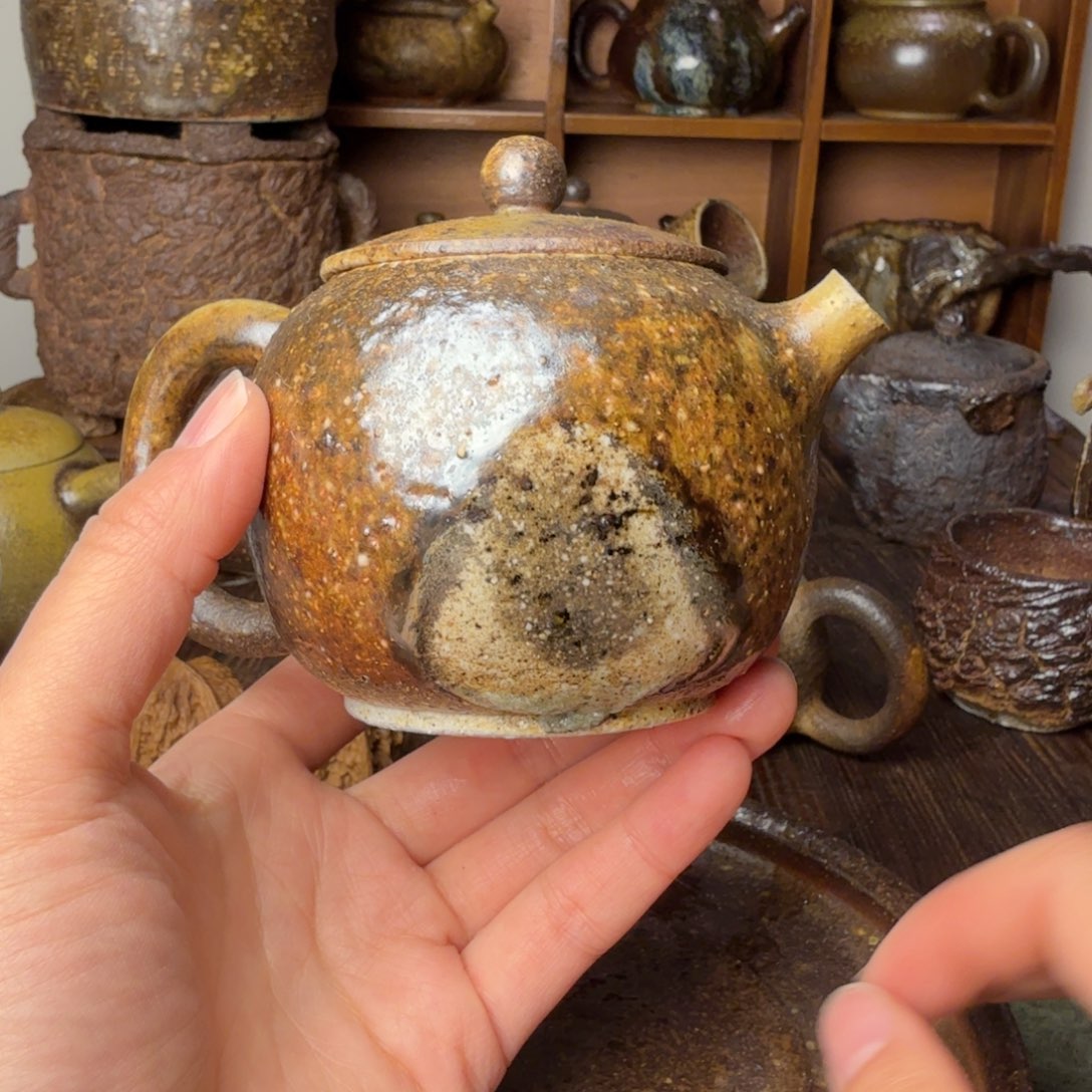 格***朵精品裸柴烧窑宝小壶不退不换
