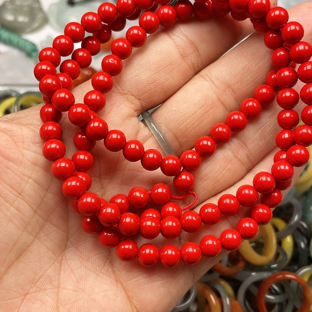 翡翠颈饰未镶嵌天然