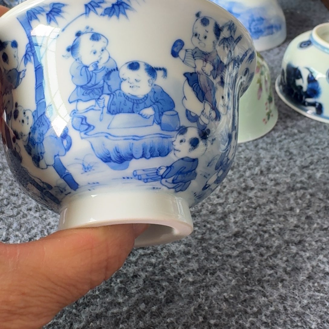 现代景德镇陶瓷手绘茶具