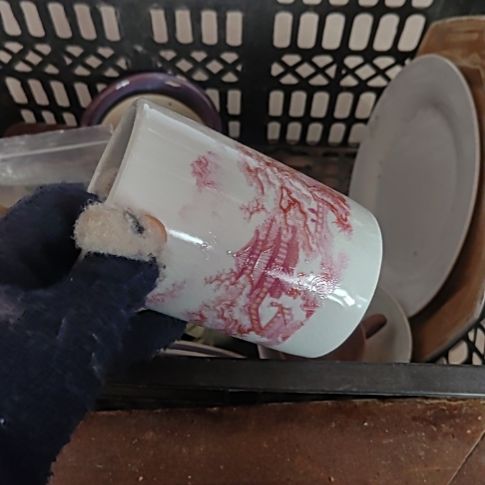 龙***人陶瓷精美摆件（不退换，微瑕疵）