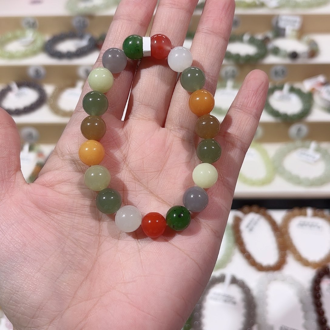 和田玉手链未镶嵌