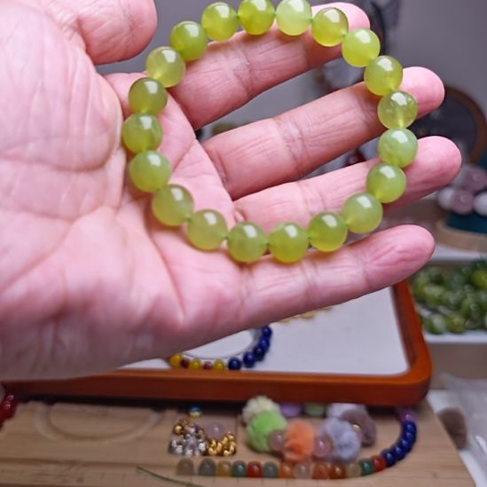 未镶嵌手串水晶m****j岫玉手串