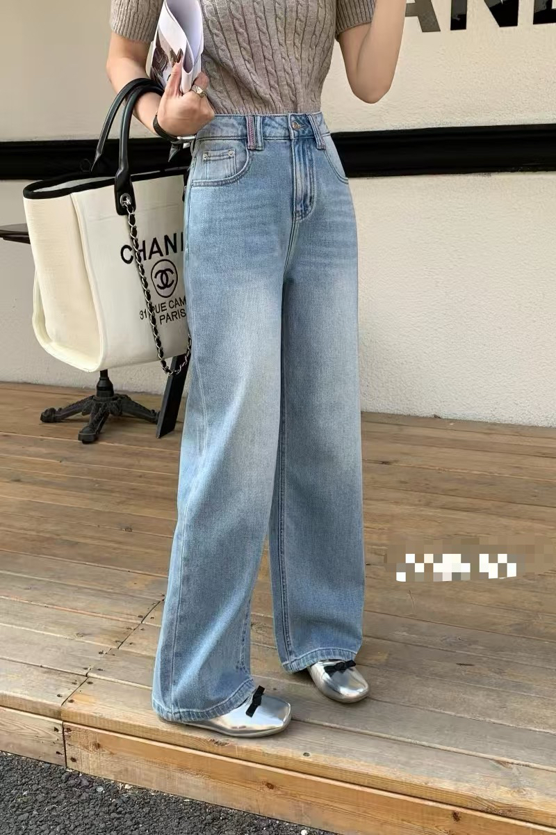 2025新款爆款时尚百搭休闲宅版直筒裤3683