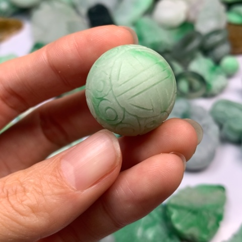 定制翡翠翡翠未镶嵌