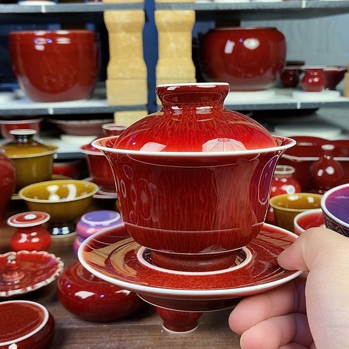 陶瓷景德镇名陶坊原矿郎红