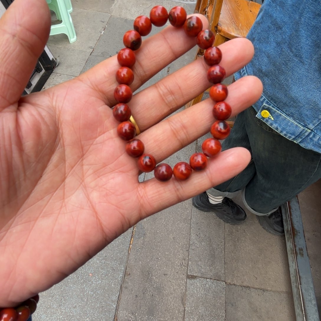 未镶嵌南红玛瑙手链