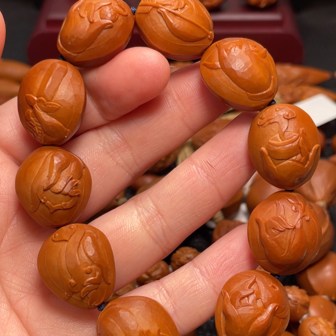 橄榄核手串/手链1.8铁核观音佛手