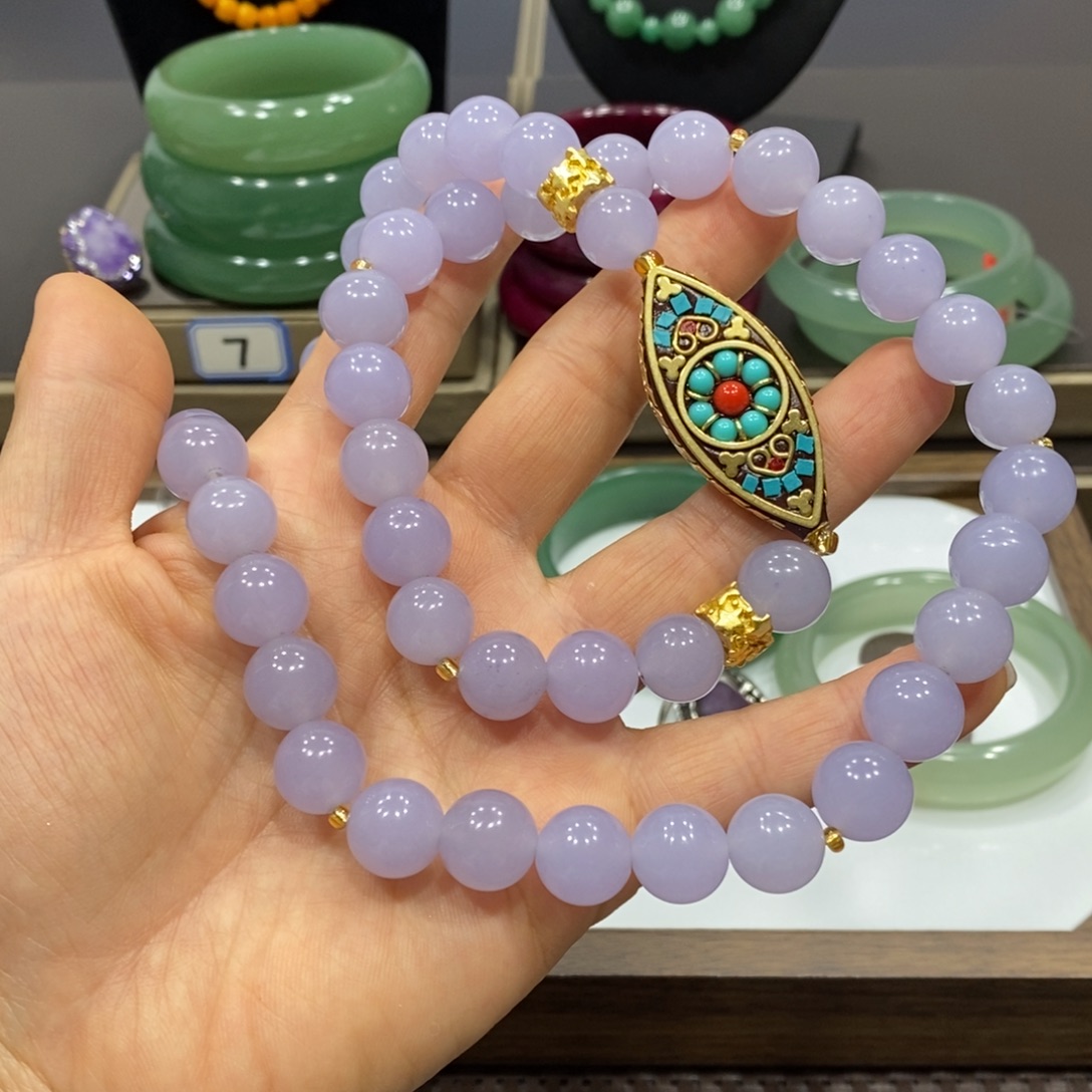 石英岩玉未镶嵌戒指