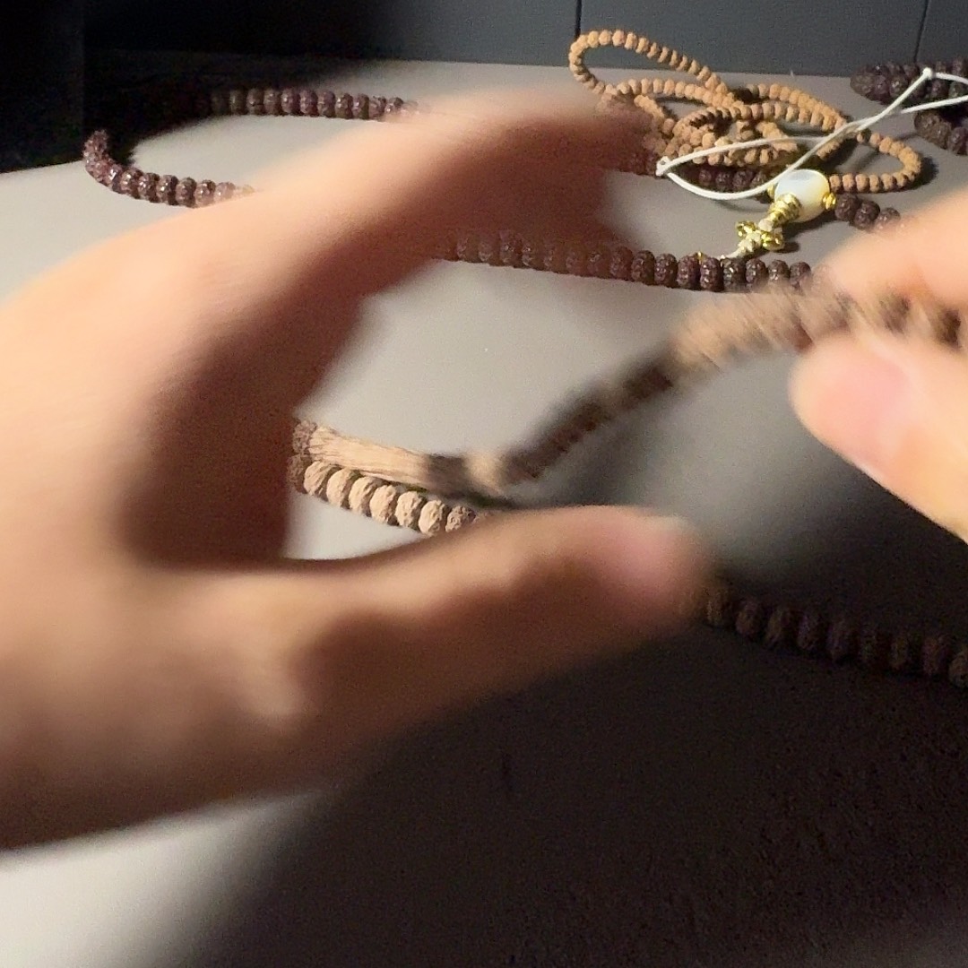 ****声金刚菩提吊坠平细108顶级