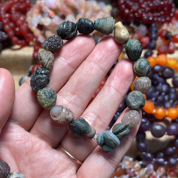 玛瑙/玉髓合金手链