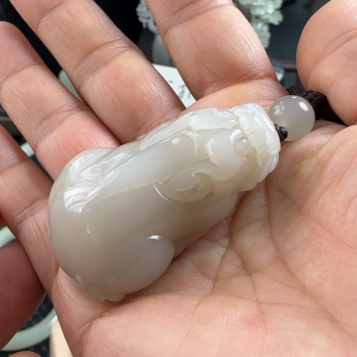 和田玉挂件未镶嵌