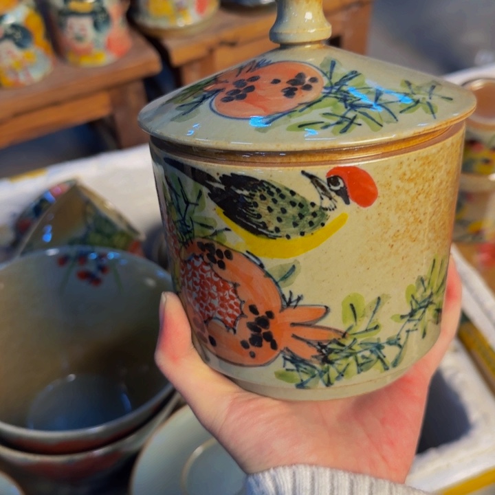 瓷片景德镇陶瓷手工手绘