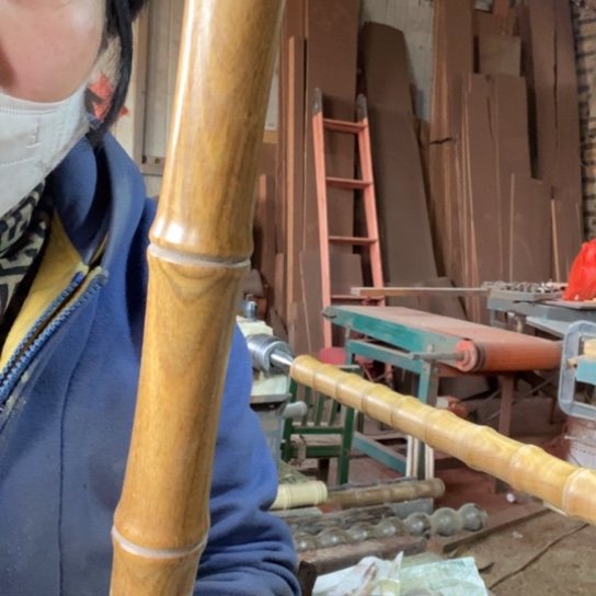 雨*绿檀竹节69x3.2