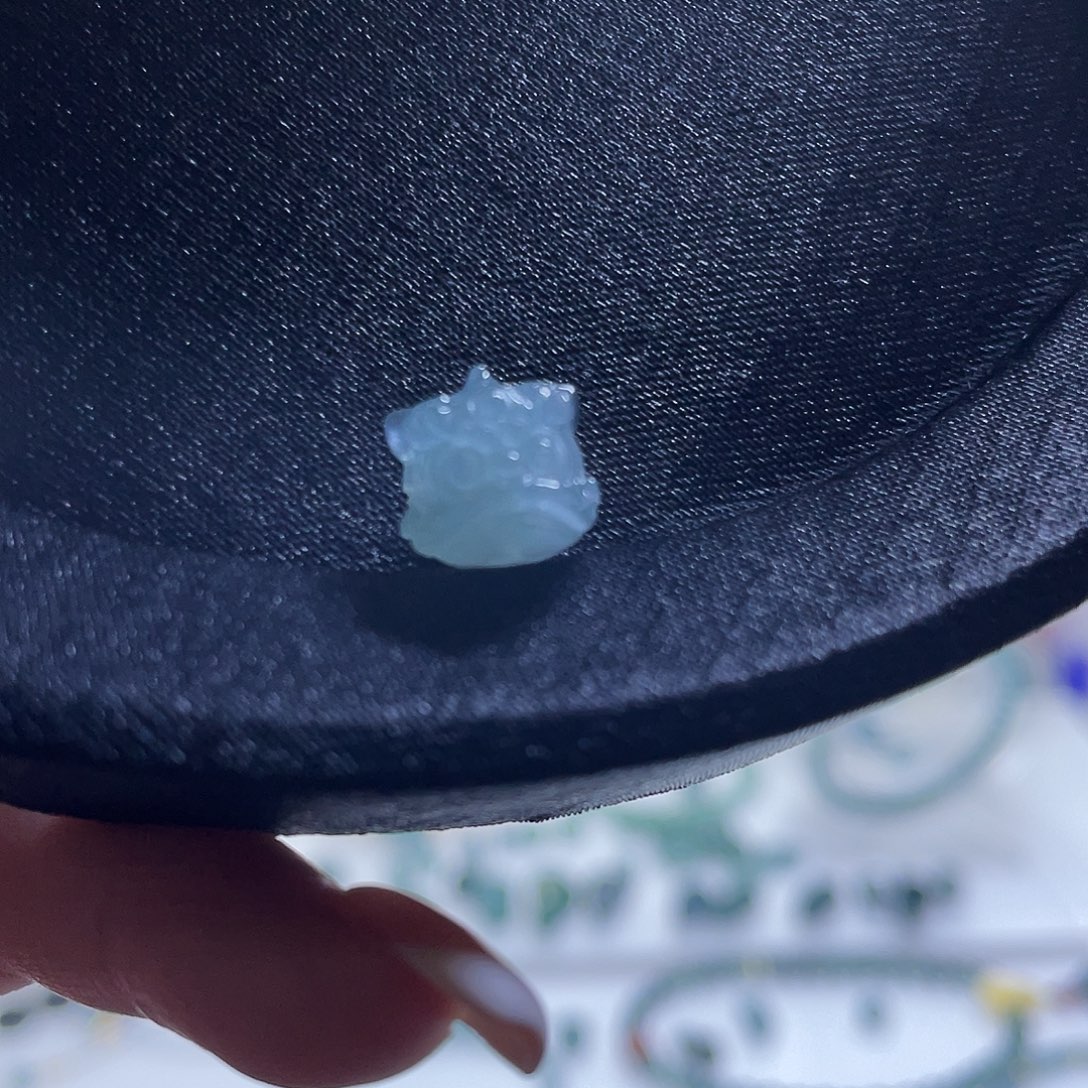 翡翠散珠10.3*9.9醒狮单个