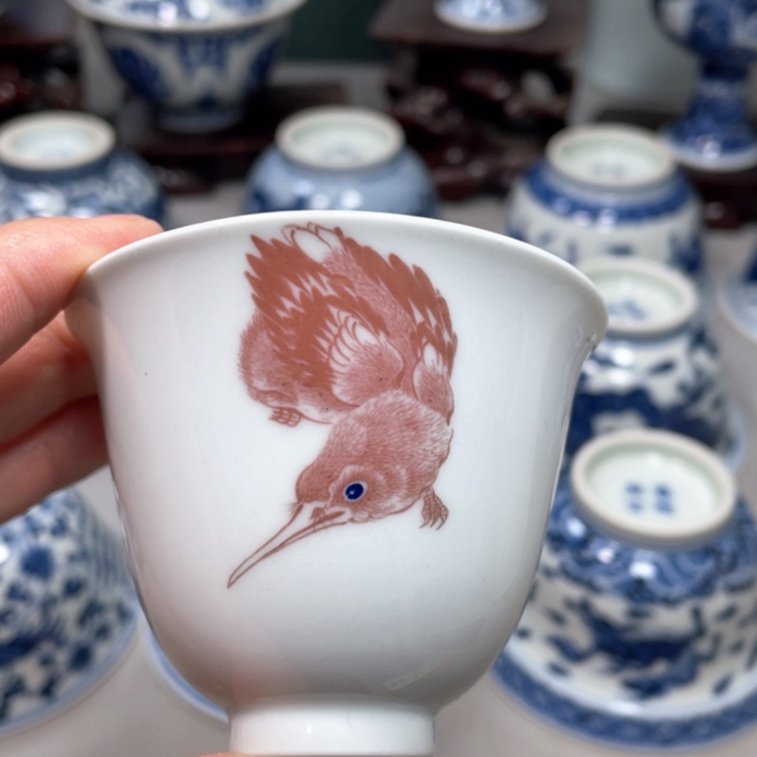 摆件景德镇陶瓷现代手工陶瓷茶具