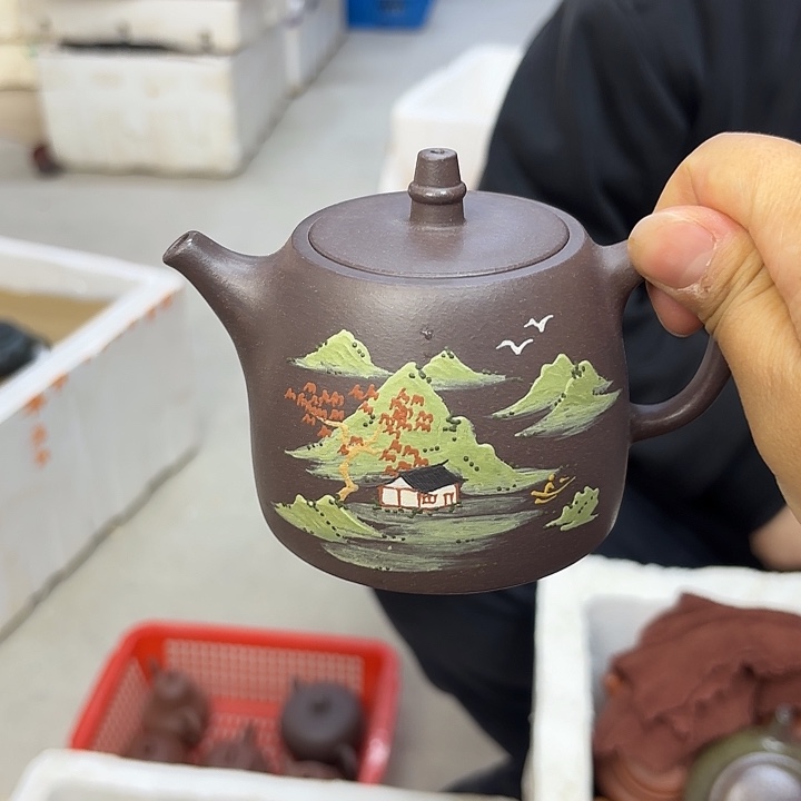 紫砂茶壶宜兴紫砂工艺紫砂壶