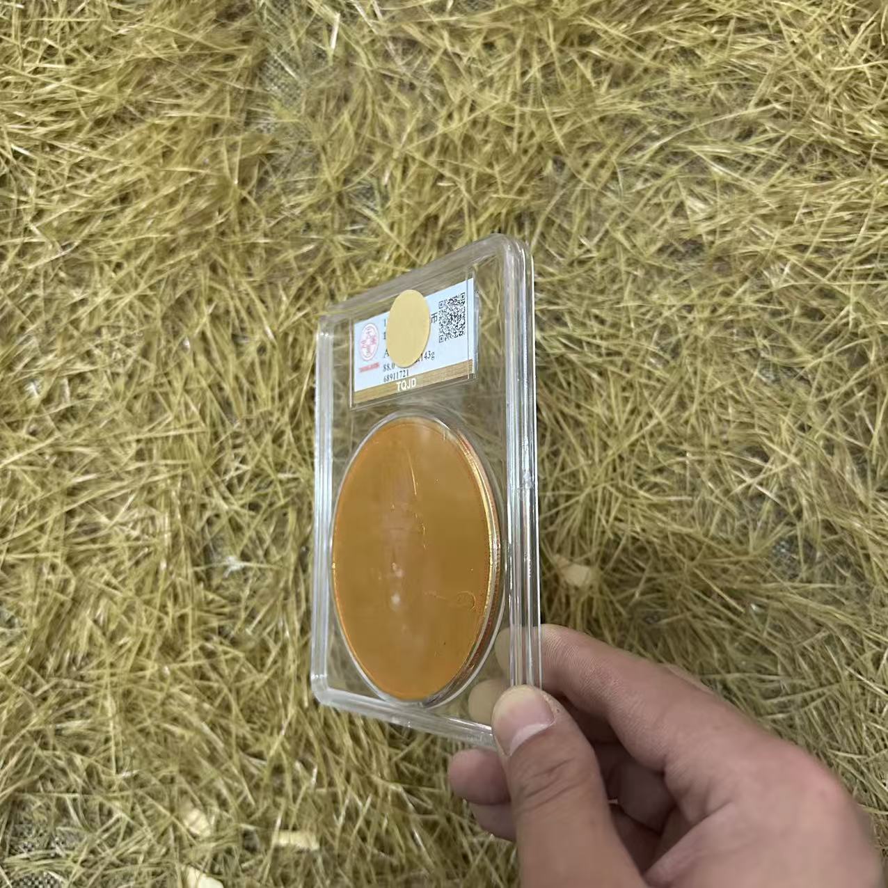 特色手工艺品  袁老高冒 （黄）特大  复古风手工艺品完整176