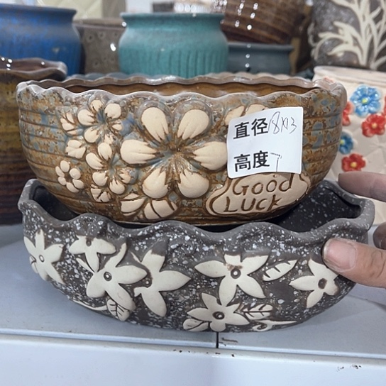 陶瓷外贸尾货多肉绿植陶瓷花盆