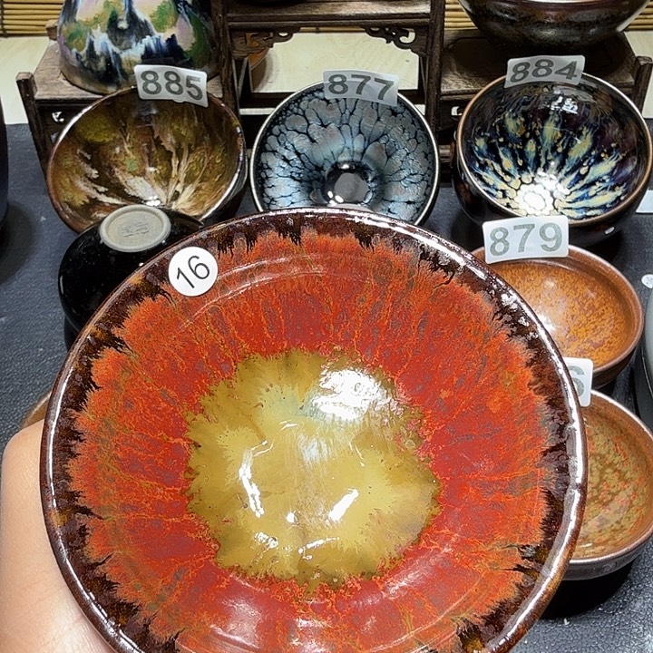 茶盏建盏主人杯16杯