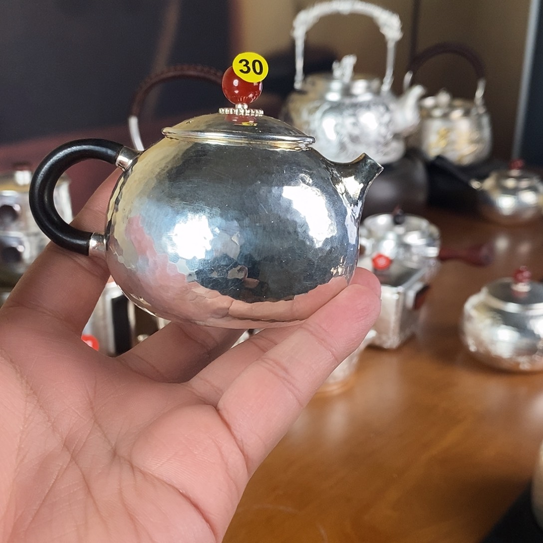 F***厨手工制作茶壶银衣壶