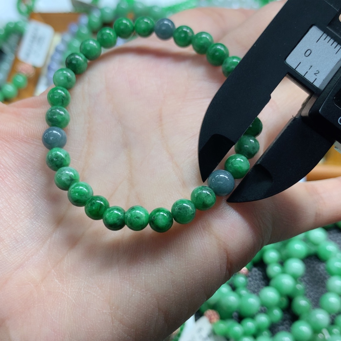 未镶嵌手链翡翠翡翠