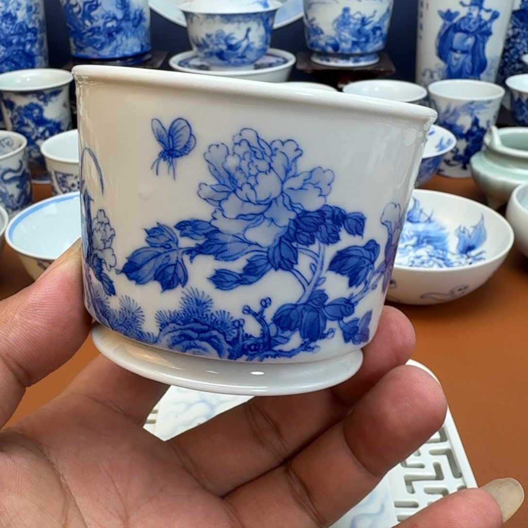 摆件景德镇全手工手绘陶瓷