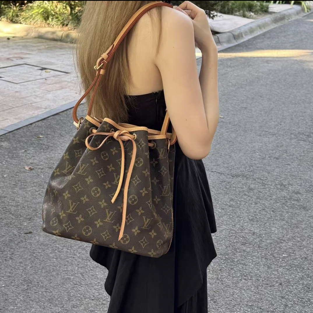 95新 LouisVuitton/路易威登 御古屋/16361/老花水桶 99年