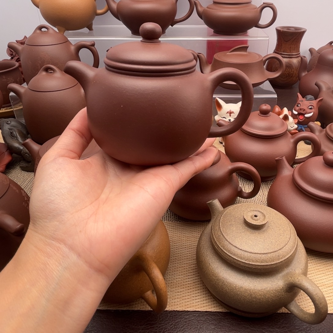 茶壶紫砂底槽清匏尊壶