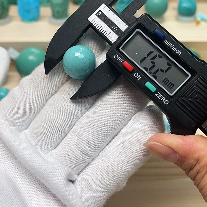 绿松石圆珠未镶嵌