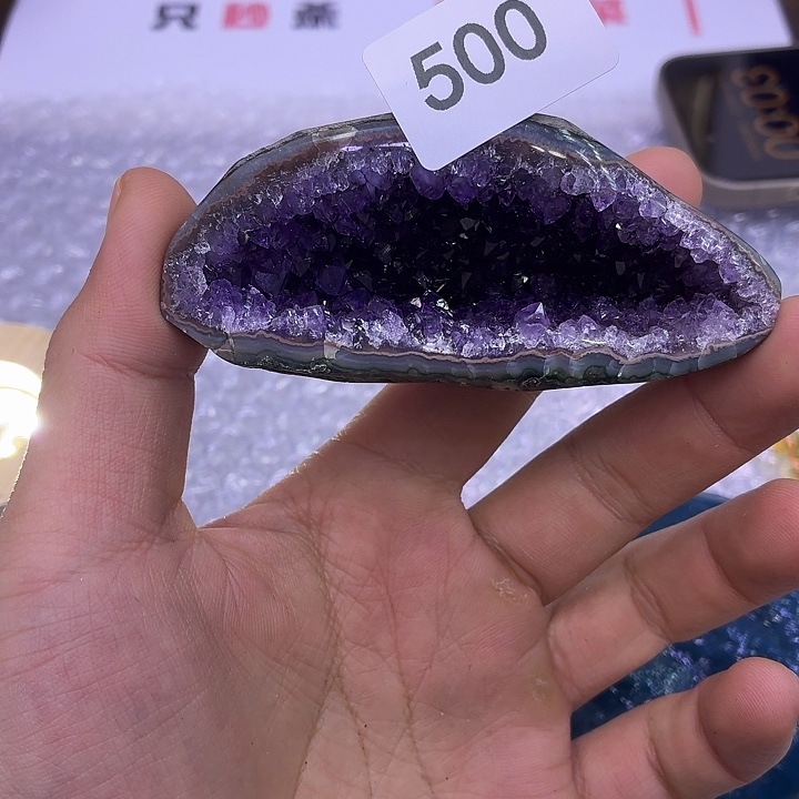 紫晶大型摆件（非配饰）未镶嵌