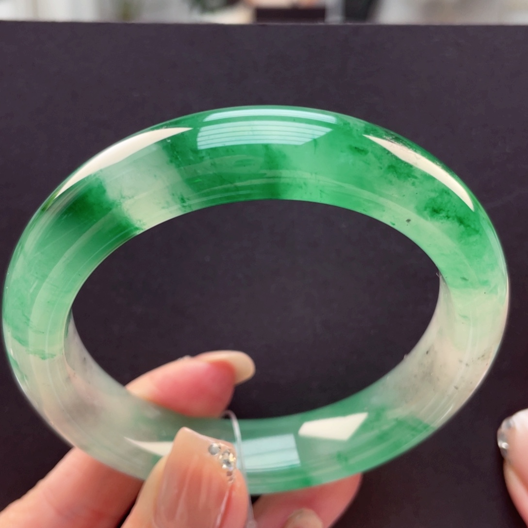 未镶嵌手镯石英质玉57-58