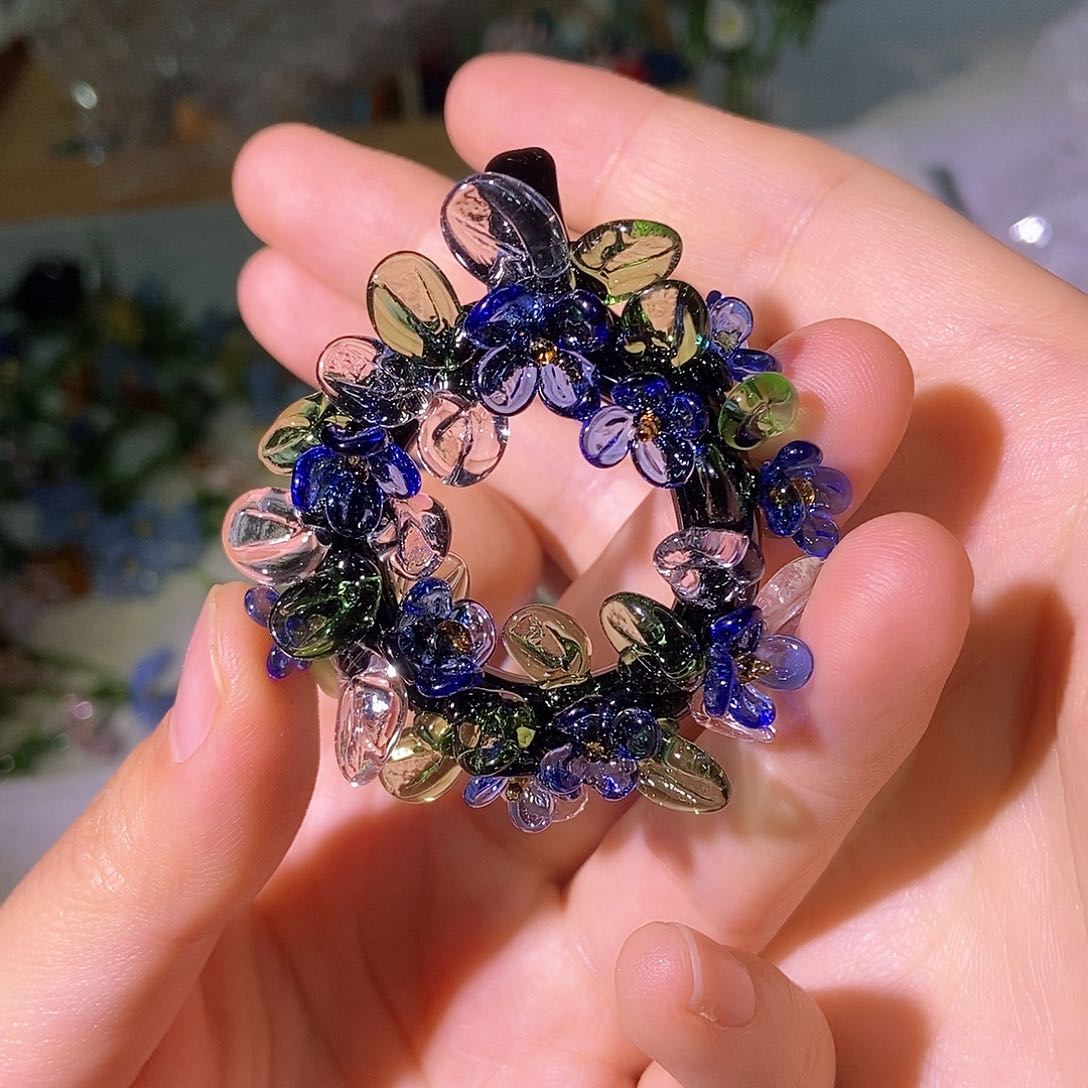 琉璃手工艺品花环