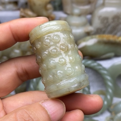 和田玉挂件把件摆件未镶嵌