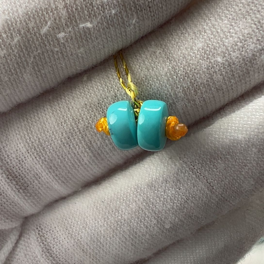 绿松石隔片未镶嵌