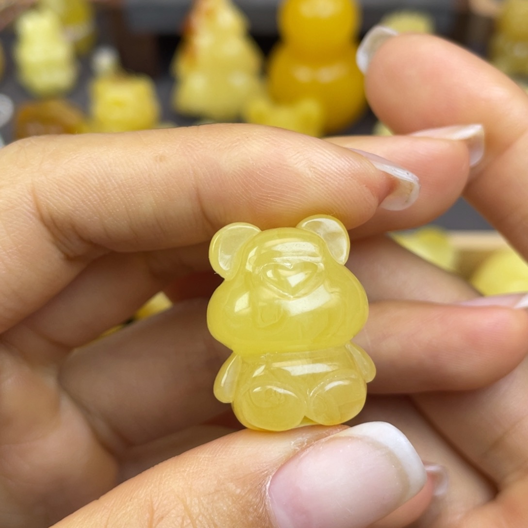 未镶嵌琥珀裸石蜜蜡