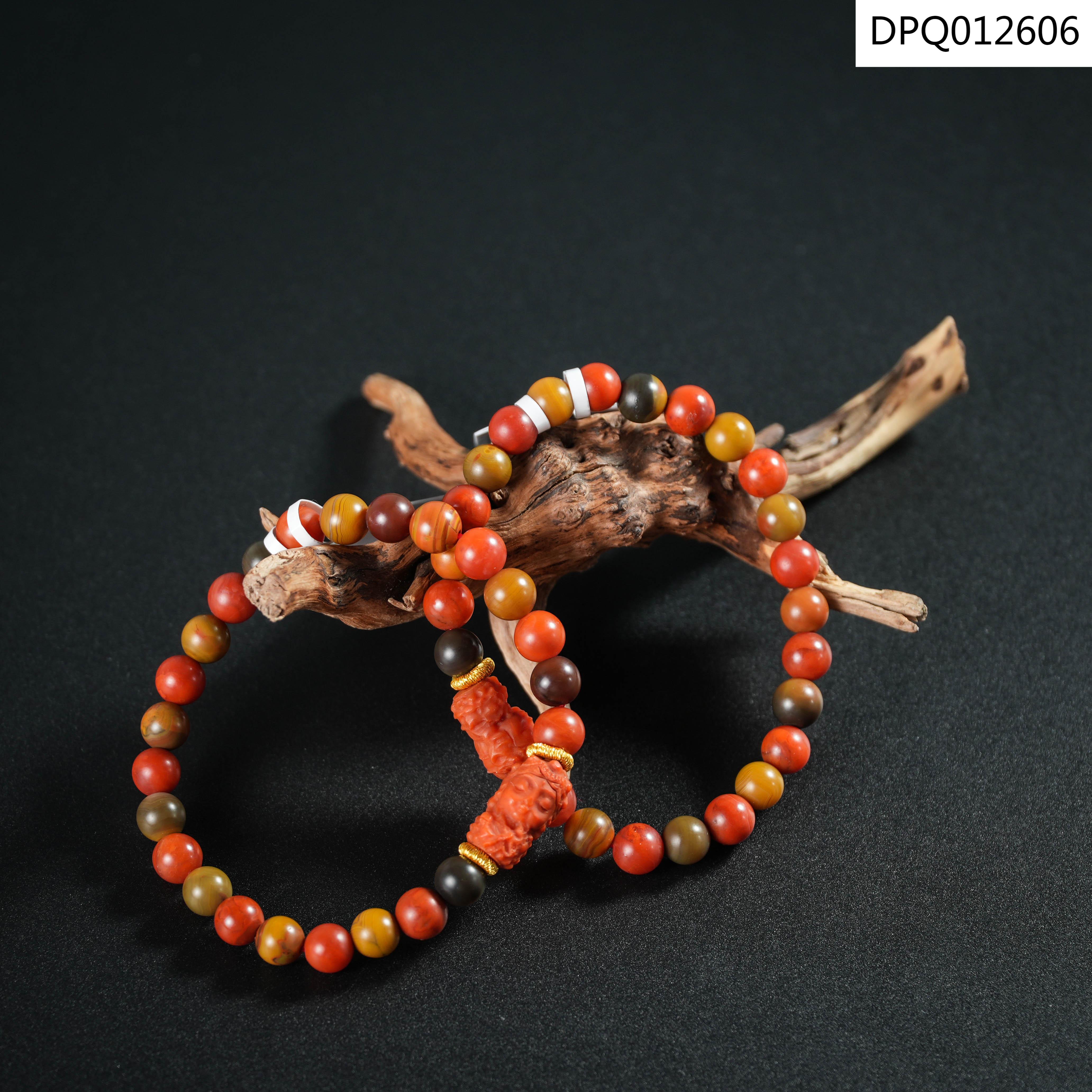 【老掌柜讲珠宝】南红包浆度母手串/多样性发货发一件 DPQ012606