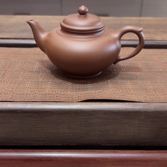 紫砂茶壶黄龙山原矿老紫泥半手工微瑕