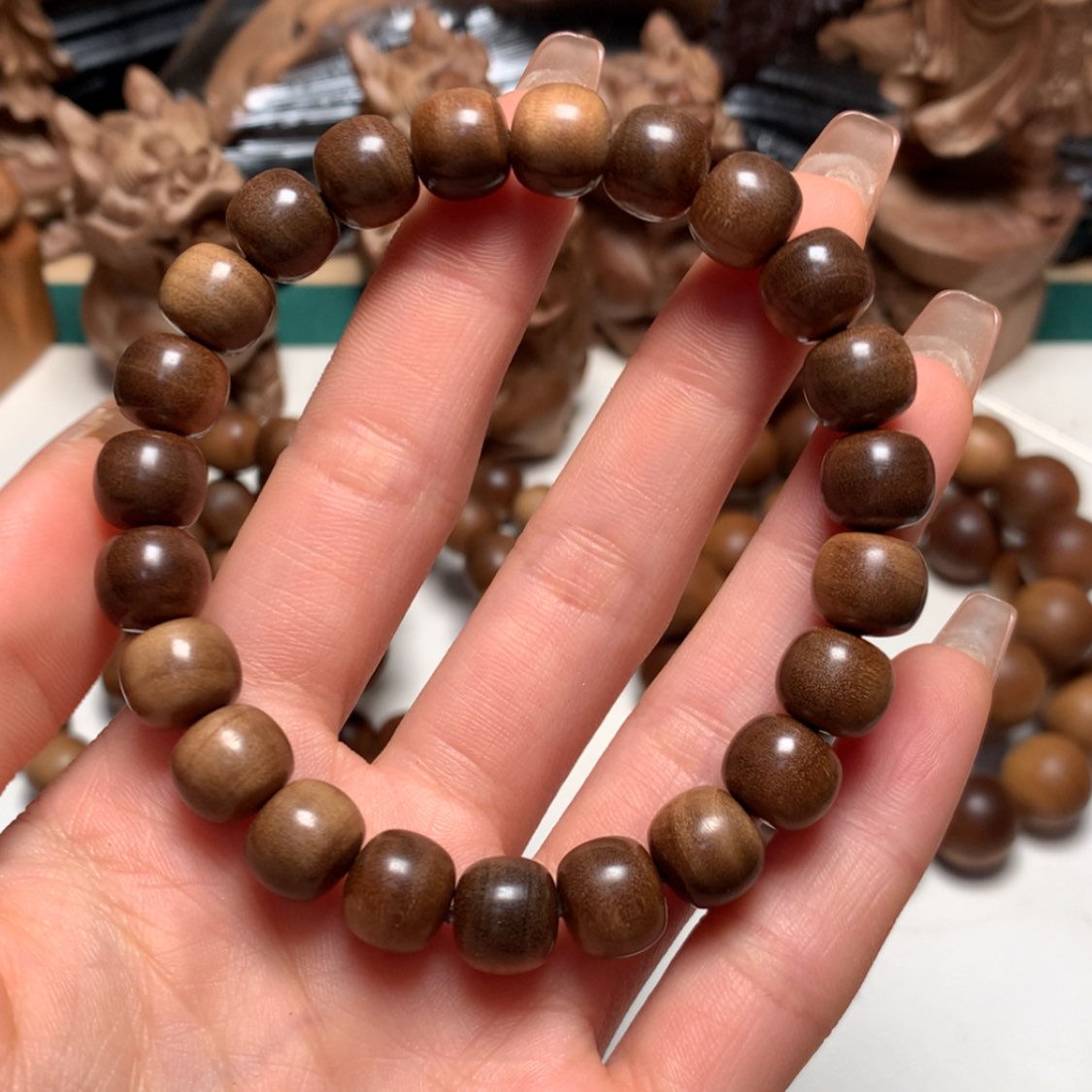 【闪购商品】檀香木手串/手链闰****了老山檀香9x10福利