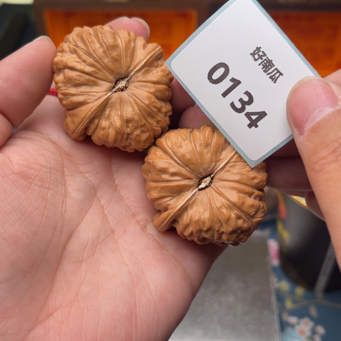 文玩核桃把件南瓜墩42