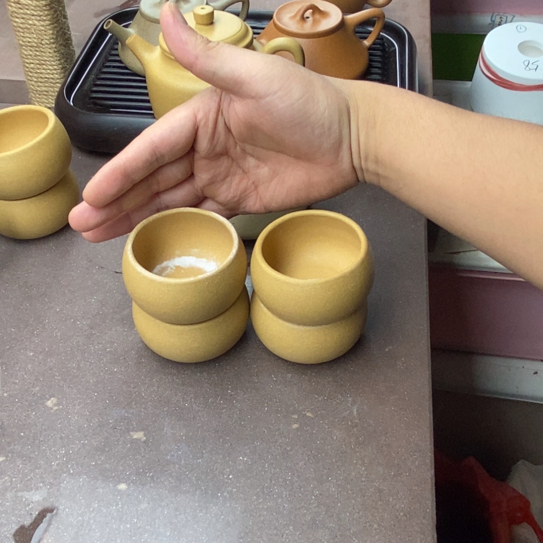 人***羊紫砂茶壶紫砂杯子