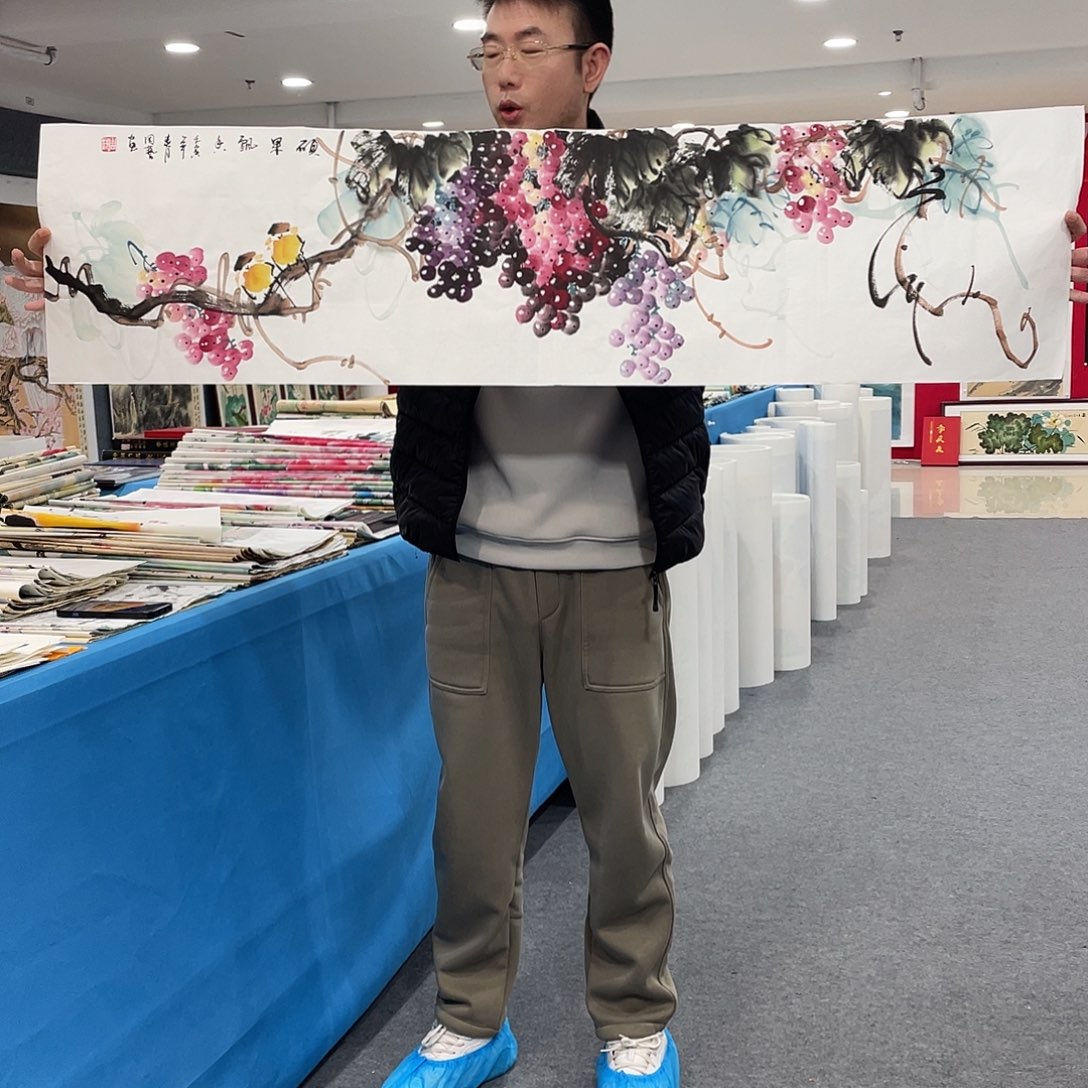 国画今天早上作品展示