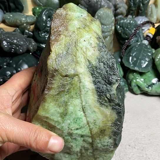 【闪购商品】独山玉珠宝半成品未镶嵌