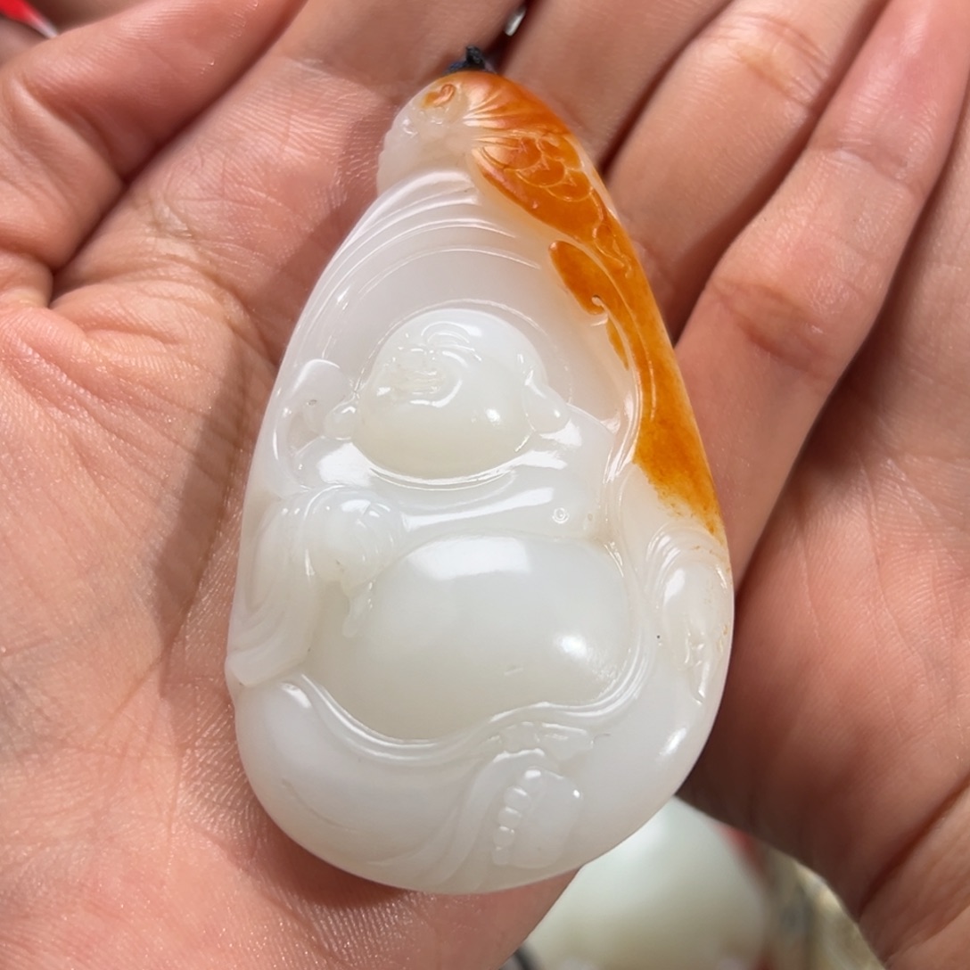 【闪购商品】和田玉挂件未镶嵌冰***雪